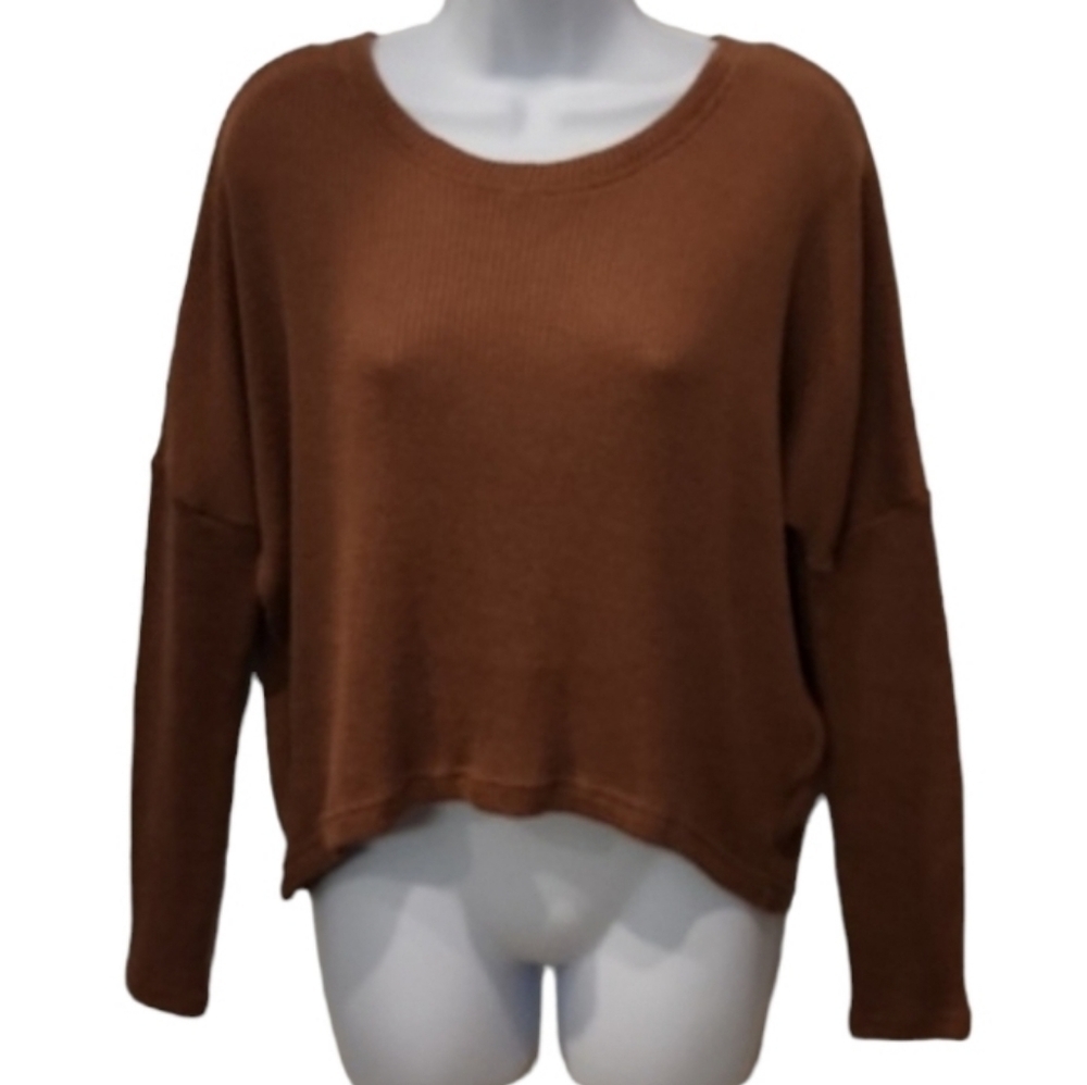Cape Juby Cropped Slouch Sweater